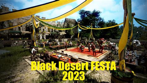 Black Desert FESTA Online Livestream.